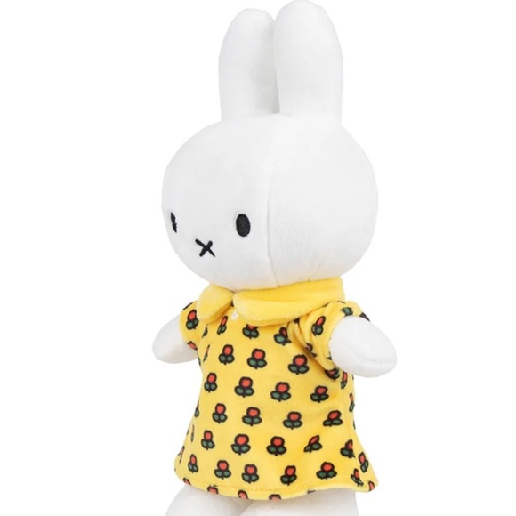 Miffy Plush Toy in Yellow Dress - Picture 2 of 5